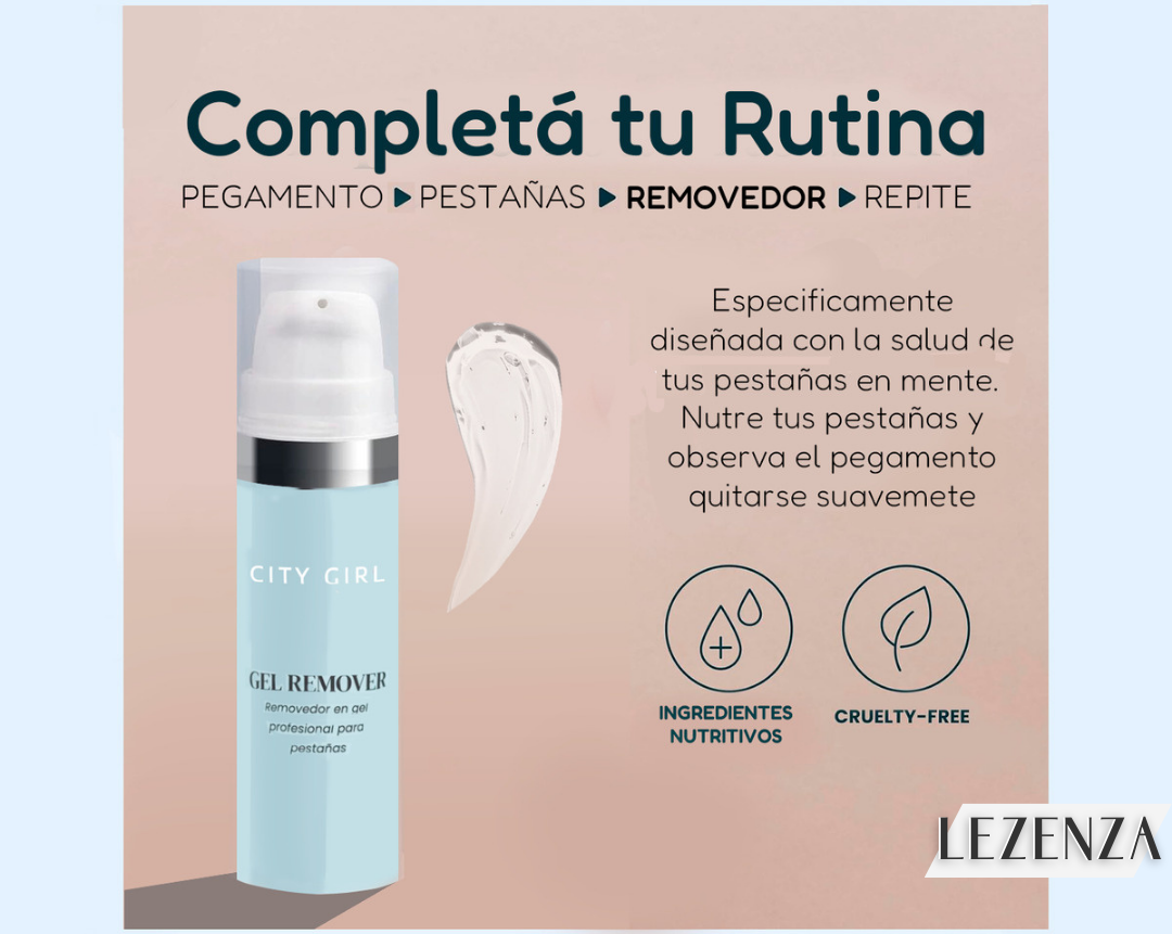 Gel Removedor Pestañas Extensiones City Girl Eyelash