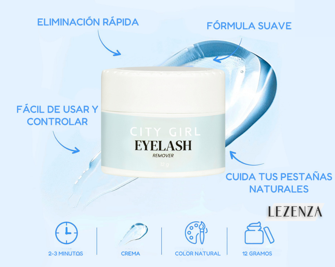 Removedor Extensiones Pestañas Postizas City Girl Eyelash