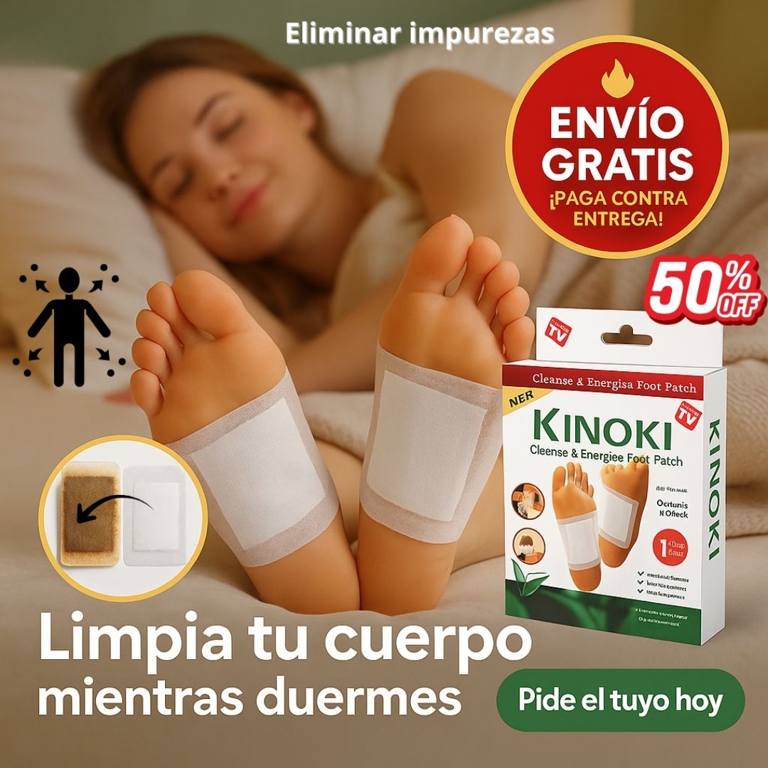 Parches Desintoxicantes KINOKI™ - DETOX