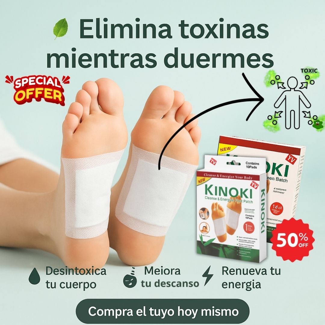 Parches Desintoxicantes KINOKI™ - DETOX