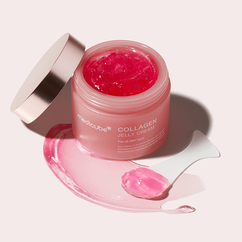 Medicube PDRN Pink Collagen Jelly Cream ¡Transforma Tu Piel en  Menos de 2 Semanas! 🔥