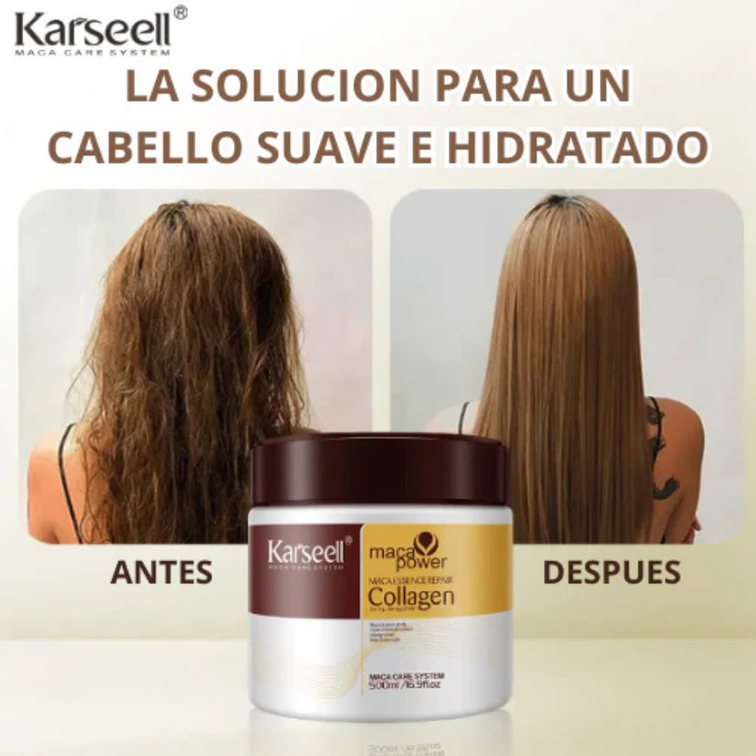 Karseell Máscara Capilar Con Colágeno 100% Original