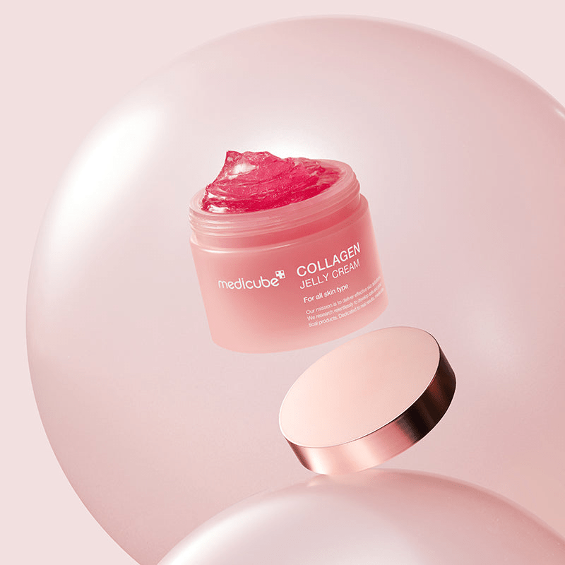 Medicube PDRN Pink Collagen Jelly Cream ¡Transforma Tu Piel en  Menos de 2 Semanas! 🔥