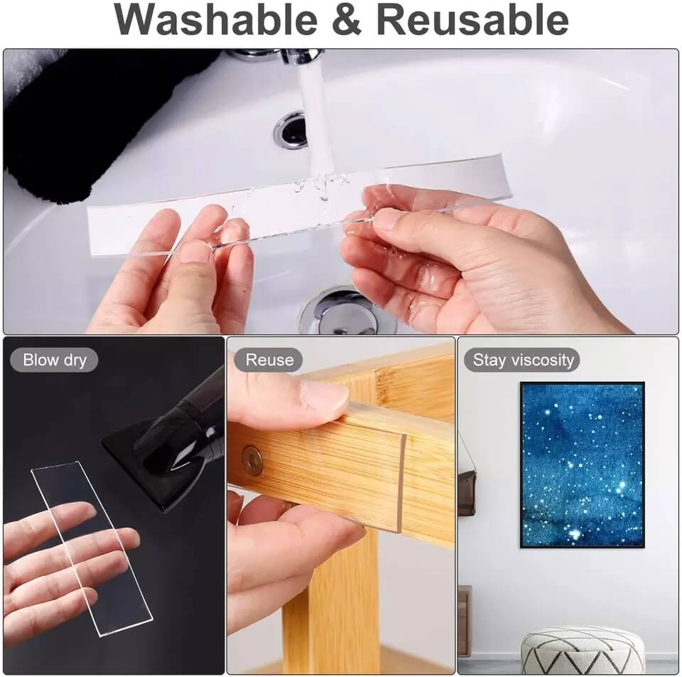 🔥 Cinta Nano Adhesiva Doble Contacto 50% Off 5 M 🔥