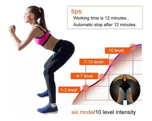 Electro Estimulador Gluteo Muscula Levanta Tonifica Cola 3