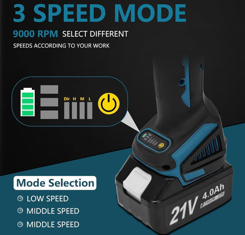 Amoladora Angular Recargables 21v Frecuencia 60 Hz 115 Mm