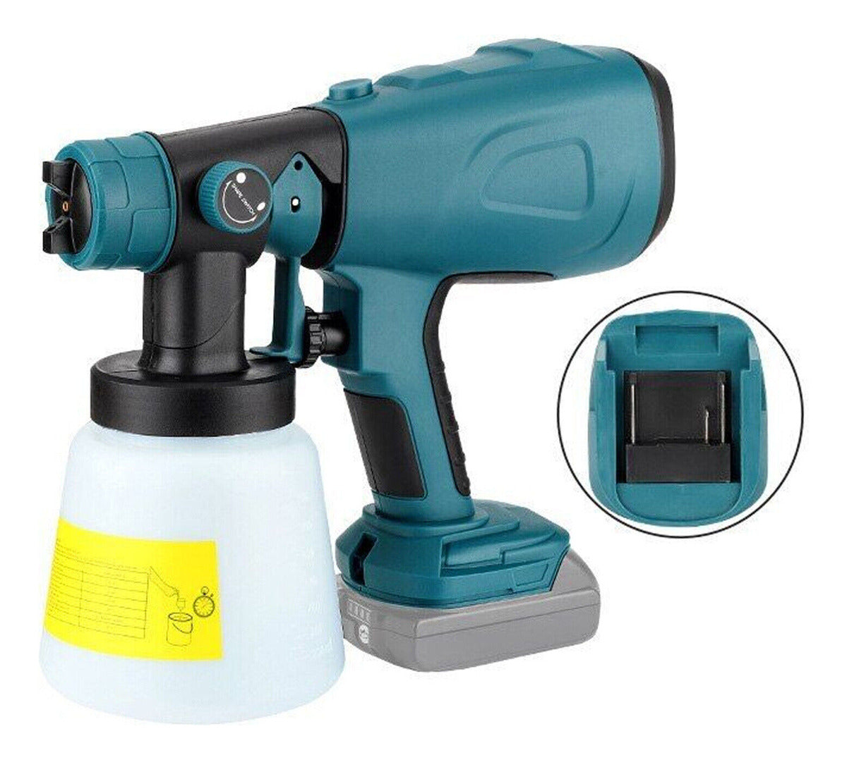Set De Sistema De Pulverización De Pintura Para Pared Con Pu