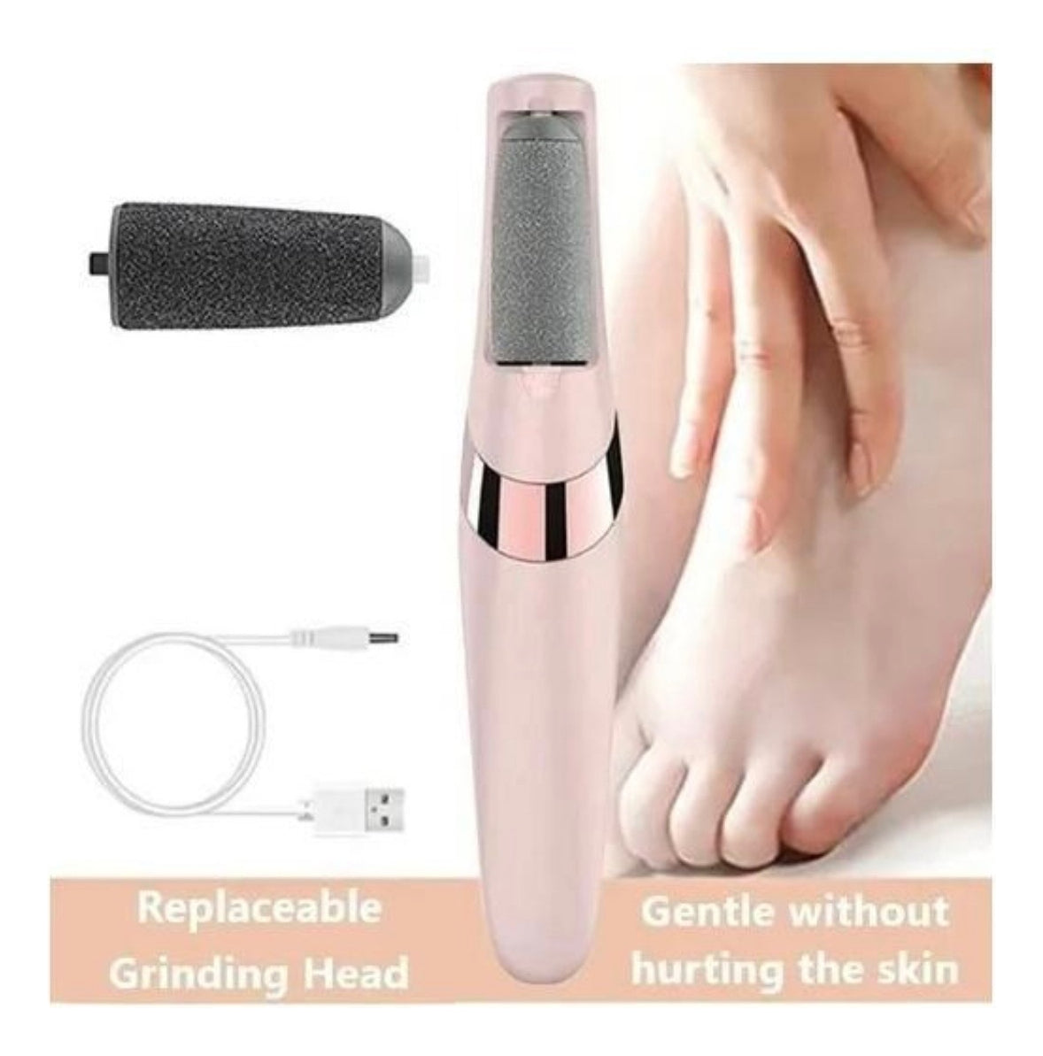 Lima Exfoliador Remueve Callos Pies Recargable