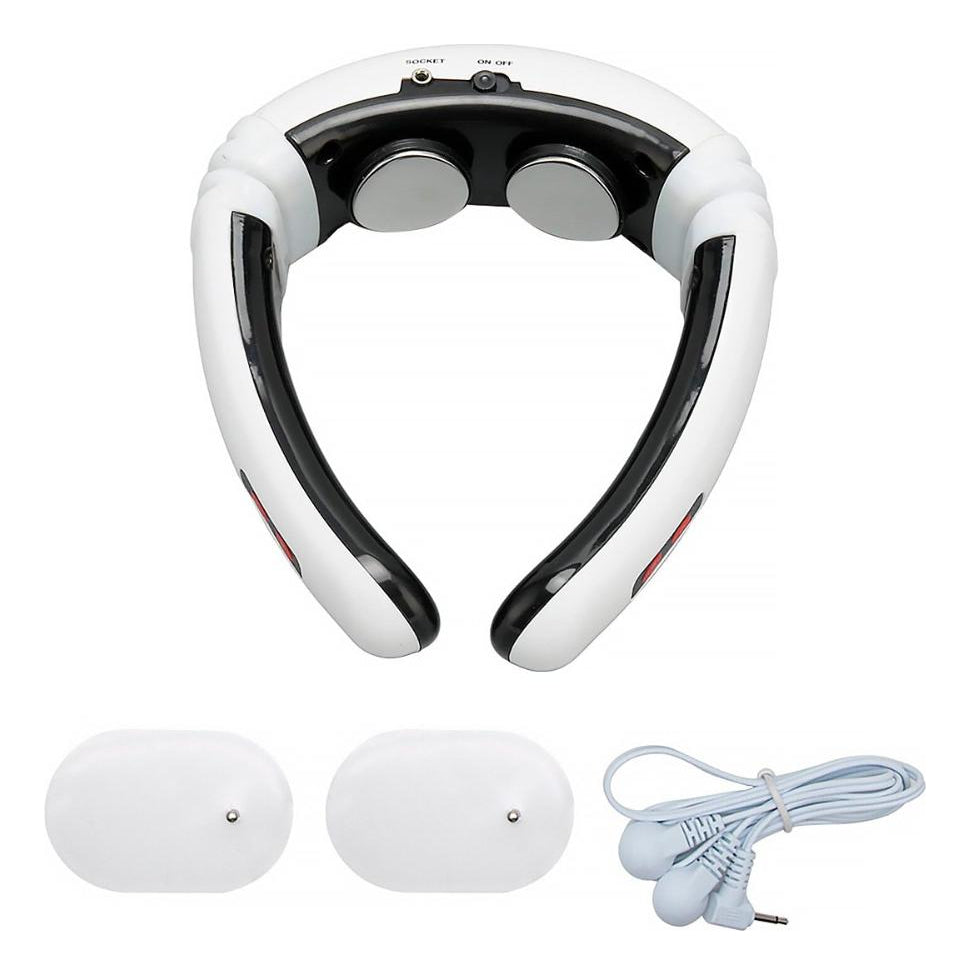 Masajeador De Cuello Electroestimulación Y Parche De Pulso