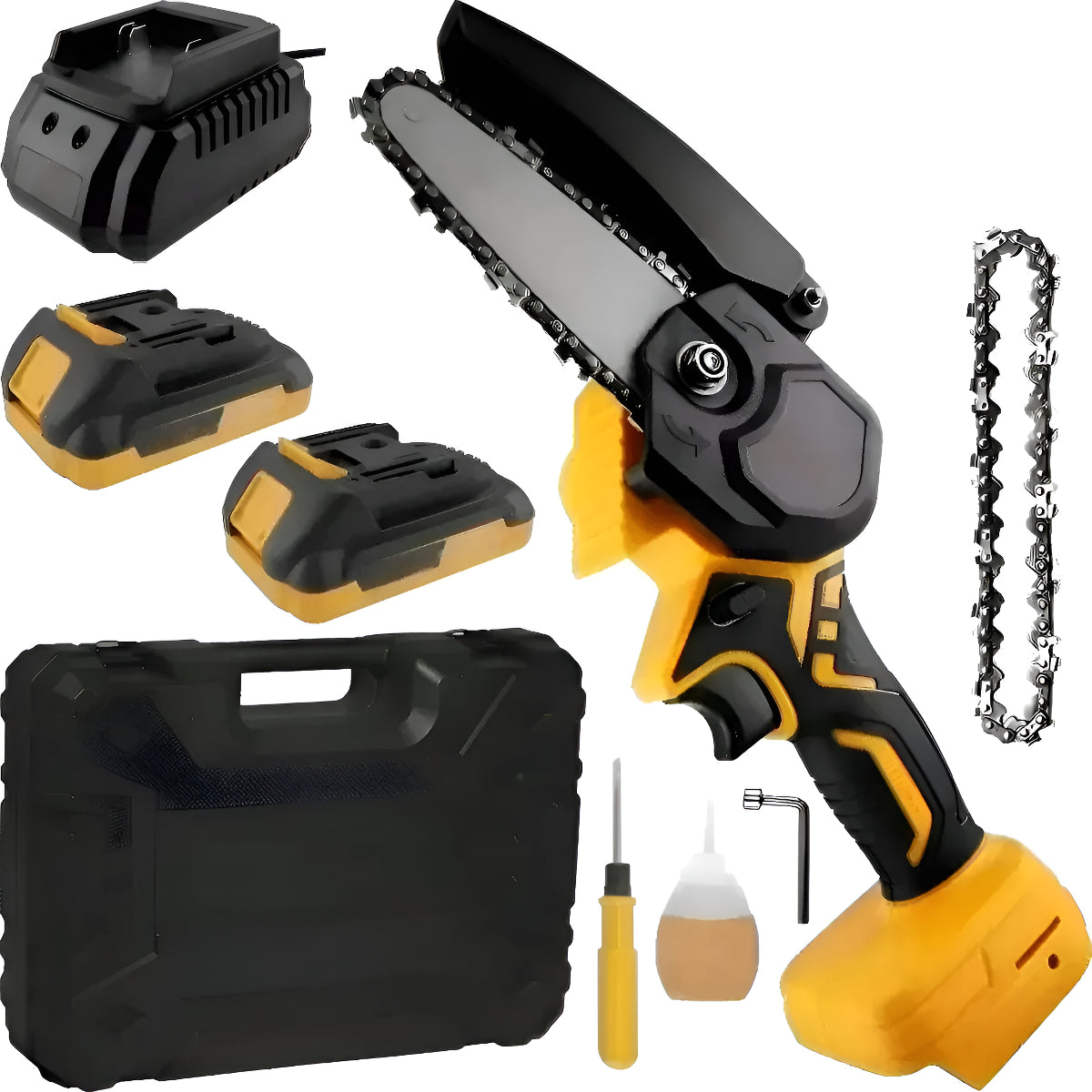 Electrosierra De Mano Inalambrica 18v Motosierra Profesional
