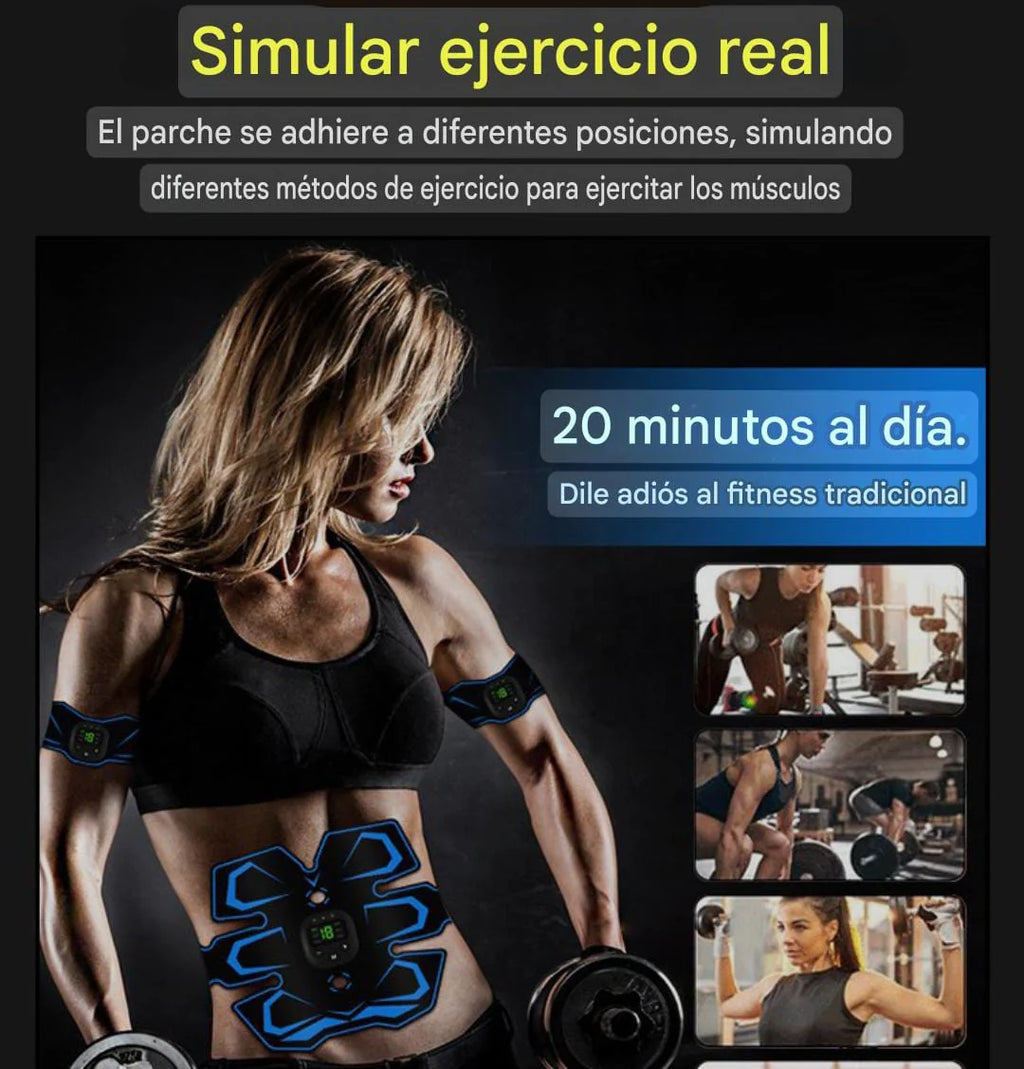 TONIFICADOR DE ABDOMEN 3 EN 1 : Define tu abdomen y alivia la tensión muscular en minutos