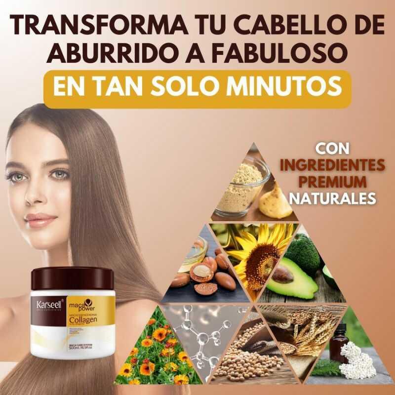 Karseell Máscara Capilar Con Colágeno 100% Original